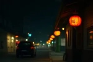 《午夜面包房》封面，凌晨三点亮着暖灯的橱窗