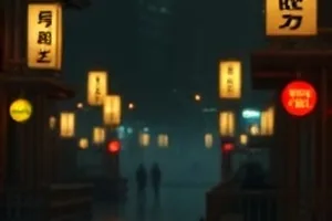 《落日检票口》封面，逆光中的检票闸机与长影