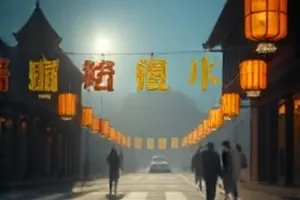 《最后一场露天电影》封面，操场上的白色幕布